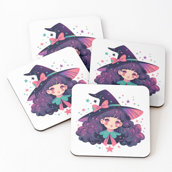 Item preview, Witch with purple hair designed and sold by MendaciousMina.