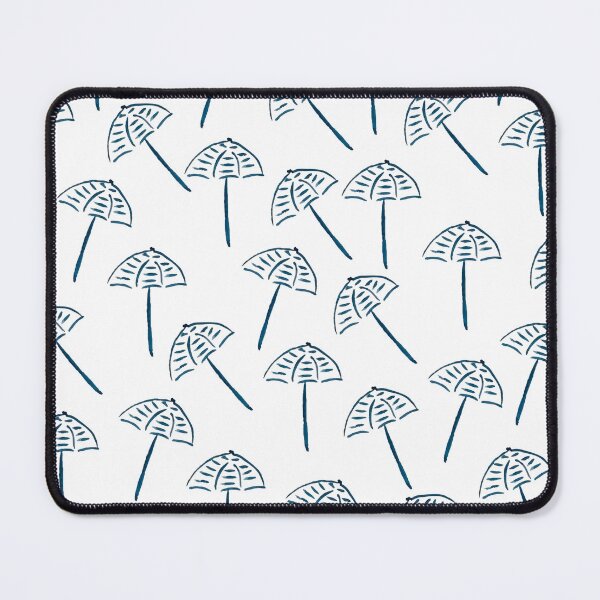 Item preview, Watercolor beach umbrellas pattern designed and sold by ElizabethCoelho.