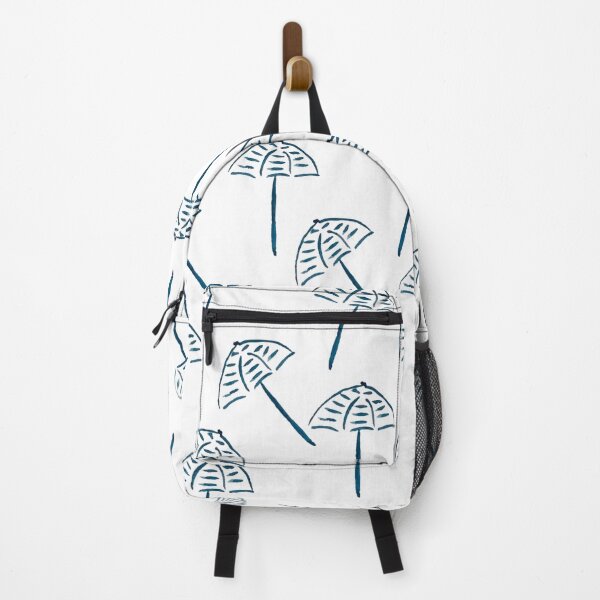 Item preview, Watercolor beach umbrellas pattern designed and sold by ElizabethCoelho.
