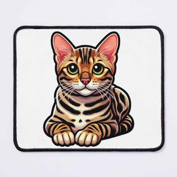 Item preview, Bengal cat 11 designed and sold by REDCATWWW.