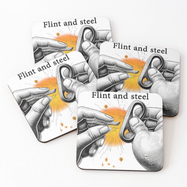 Item preview, Flint and steel is a tool used to create fire designed and sold by wonderisland.