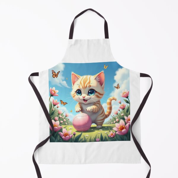 Item preview, Playful Kitten in an Enchanted Garden designed and sold by Targa-desing.