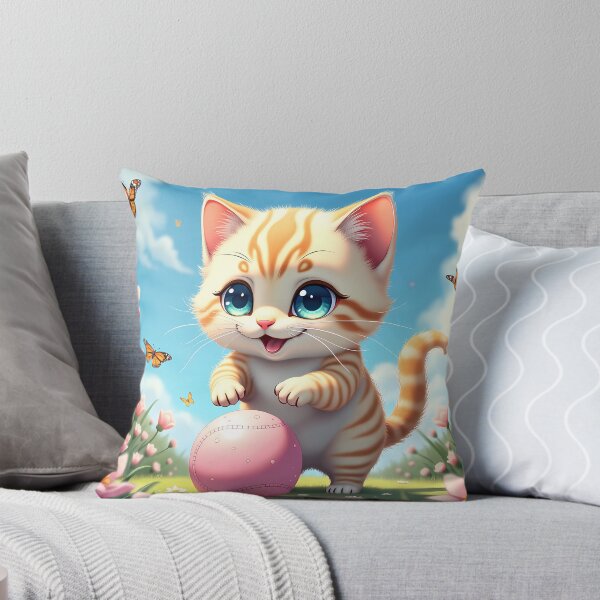 Item preview, Playful Kitten in an Enchanted Garden designed and sold by Targa-desing.