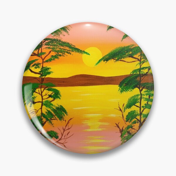 Item preview, Sunlight and lake T shirt, cap, cup,stickers, bag, sweater, and another thing  designed and sold by mobidesigner.
