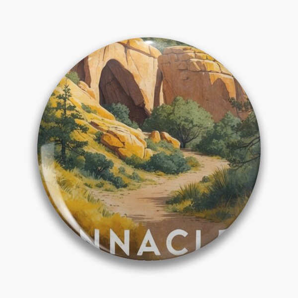 Item preview, Pinnacles National Park Postcard Vintage Retro Travel designed and sold by TravelPostcardGems.