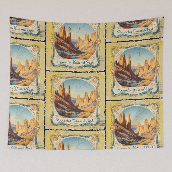 Item preview, Pinnacles National Park Postcard Vintage Retro Travel designed and sold by TravelPostcardGems.