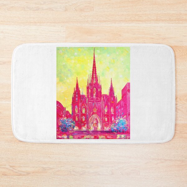 Item preview, Barcelona Cathedral in Pink Shades  designed and sold by Natalia_Shchip.