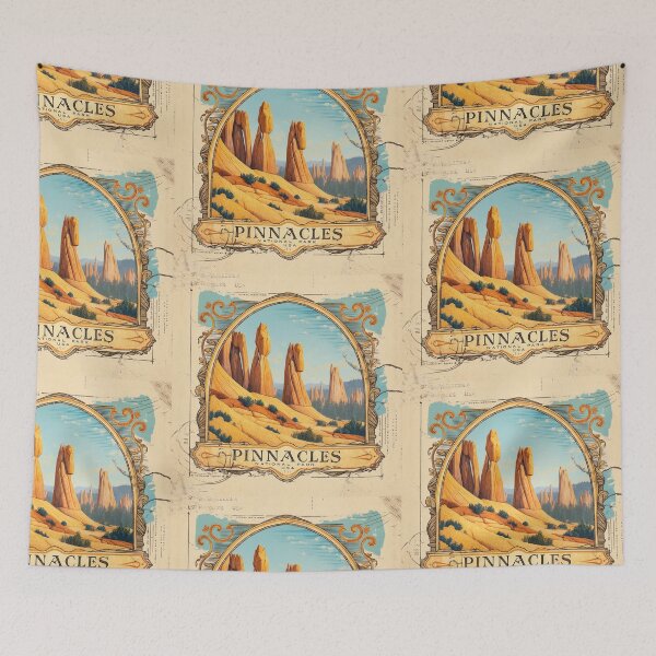 Item preview, Pinnacles National Park Postcard Vintage Retro Travel designed and sold by TravelPostcardGems.