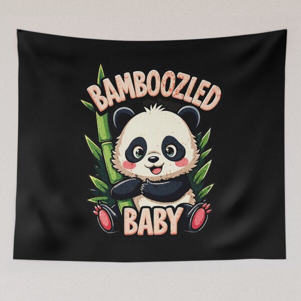 Item preview, Bamboozled Baby Panda - Cute and Playful Panda designed and sold by Taans-Creation.