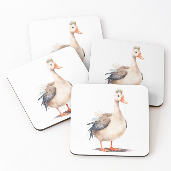 Item preview,  Cute goose in boho outfit   designed and sold by Victoria Riabov.