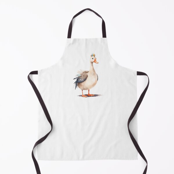 Item preview, Cute goose in boho outfit designed and sold by Victoria Riabov.