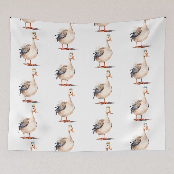 Item preview,  Cute goose in boho outfit   designed and sold by Victoria Riabov.