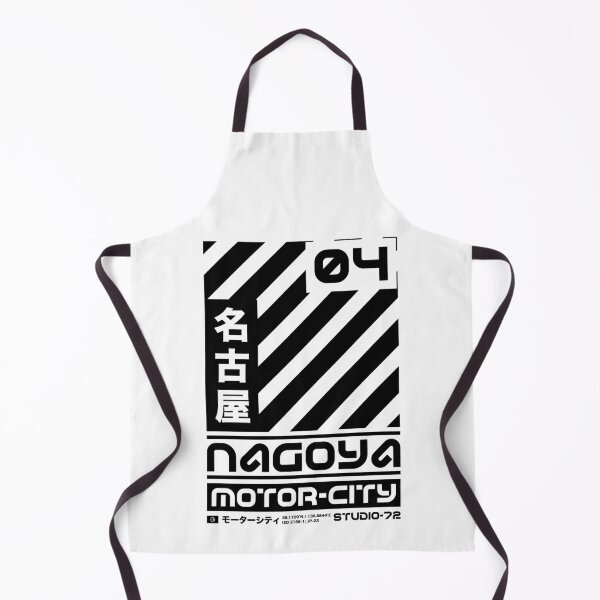 Item preview, Nagoya Japan: Cyber-City Graphic Design (Black) designed and sold by STUDIO-72.