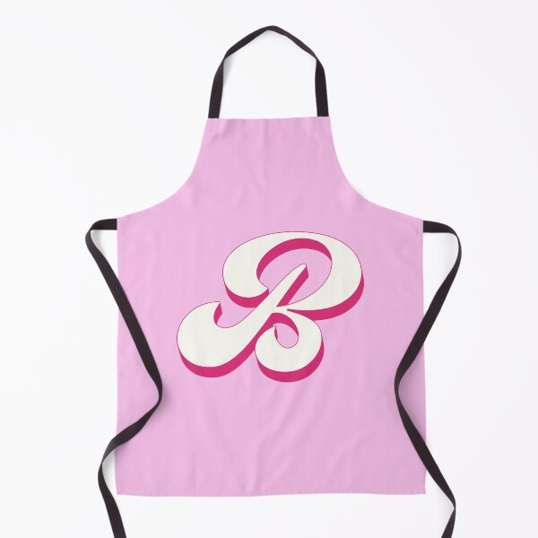Item preview, B Letter Initial Monogram Retro Pink designed and sold by Serendipity Studios.