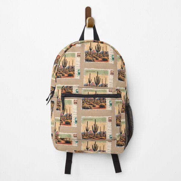 Item preview, Saguaro National Park Postcard Vintage Retro Travel designed and sold by TravelPostcardGems.