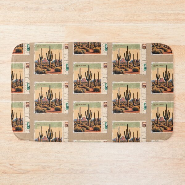 Item preview, Saguaro National Park Postcard Vintage Retro Travel designed and sold by TravelPostcardGems.