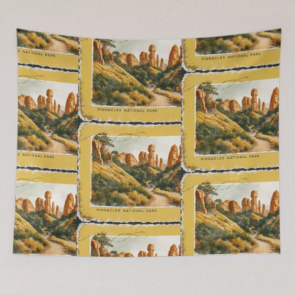 Item preview, Pinnacles National Park Postcard Vintage Retro Travel designed and sold by TravelPostcardGems.