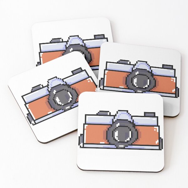 Item preview, vintage camers pixel art designed and sold by ffuaidil.
