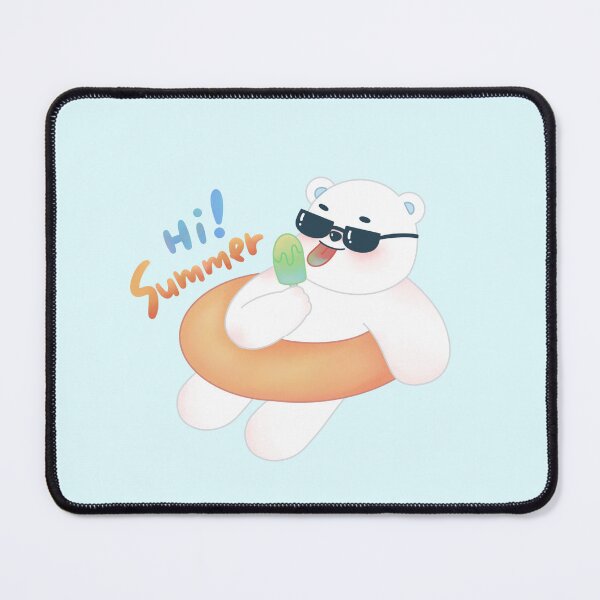 Item preview, Polar bear Hi Summer designed and sold by Yamamin.art.