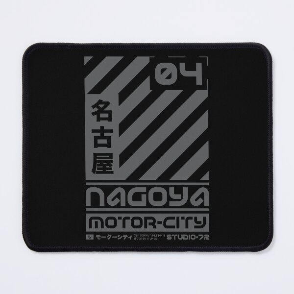 Item preview, Nagoya Japan: Cyber-City Graphic Design (Grey) designed and sold by STUDIO-72.