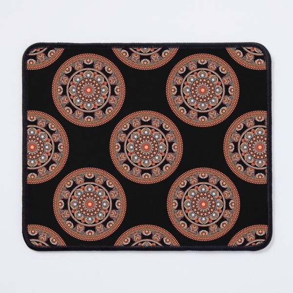 Item preview, Safari Sunset Bohemian Star Fall Polka Dot Mandala designed and sold by Triplicate Limited.