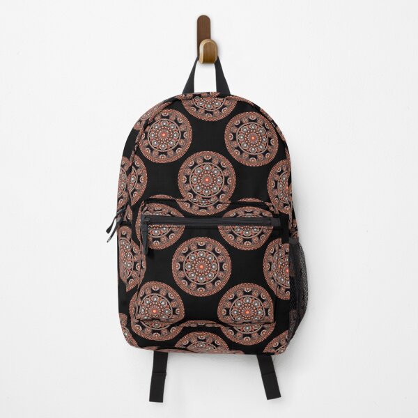 Item preview, Safari Sunset Bohemian Star Fall Polka Dot Mandala designed and sold by Triplicate Limited.