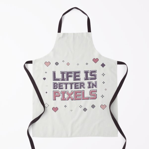 Item preview, Life is Better in Pixels Retro 8 bit designed and sold by Pterodak.