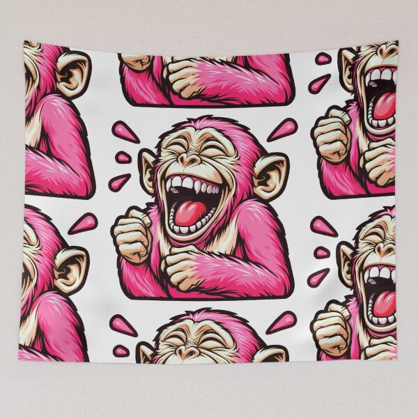 Item preview, Pink Monkey 008. By : WachiraX designed and sold by WachiraX.