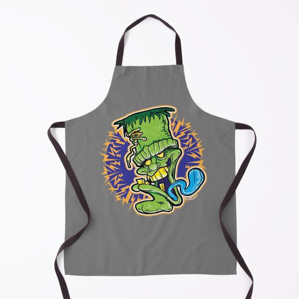 Item preview, Frankenstein's Monster Head with Lightning designed and sold by eShirtLabs.