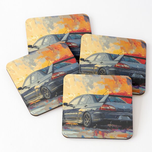 Item preview, Mitsubishi Lancer Evolution II  -  Pop Art designed and sold by AutoPopStudio.