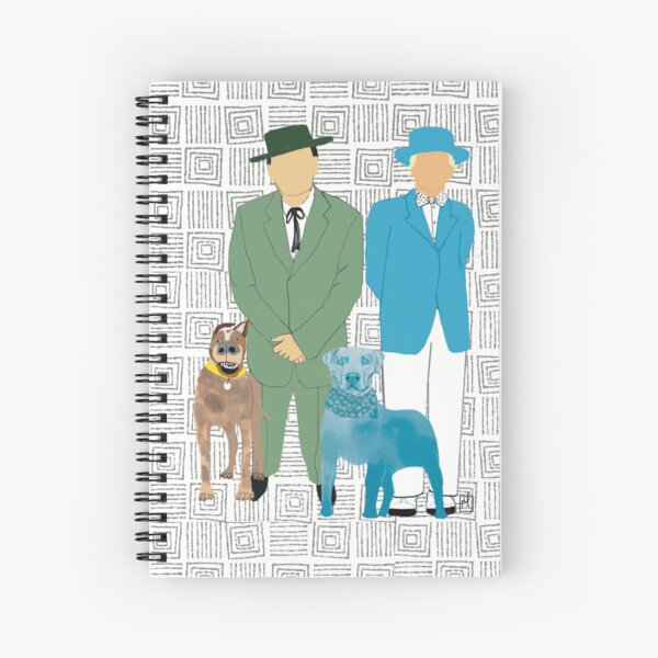 Vista previa del artículo con la obra «Wally y Eddie», diseñado y vendido por RosinaLippiArt.
