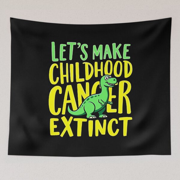 Item preview, Let's Make Extinct Childhood Cancer: Dino-Mite Hope designed and sold by Mosaic-97.