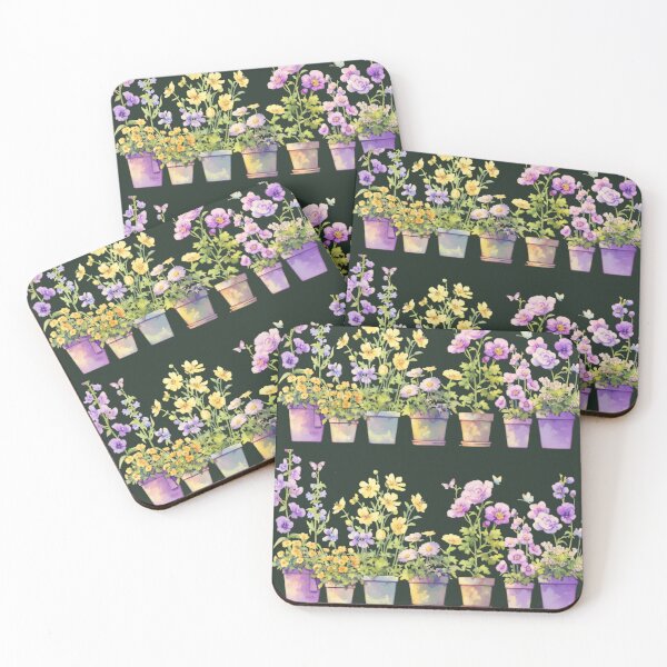 Item preview, A Symphony of Potted Flowers designed and sold by emilykang.