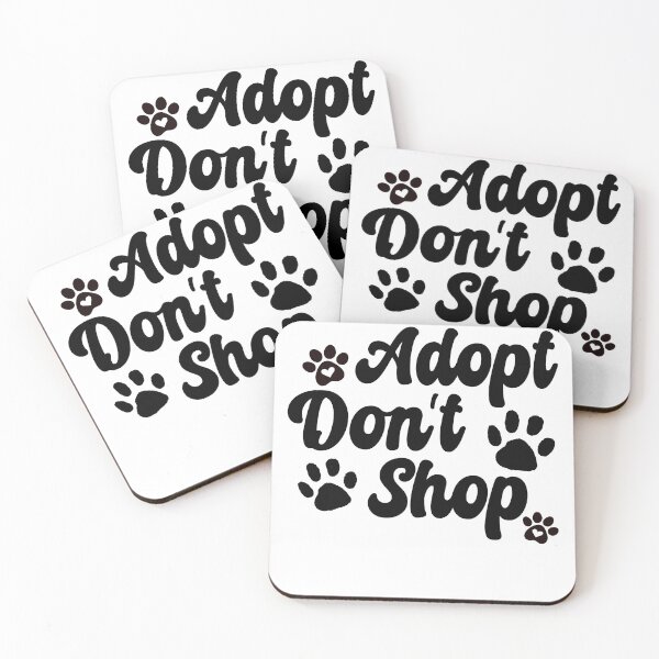 Item preview, Adopt Don't Shop designed and sold by PetSafari.