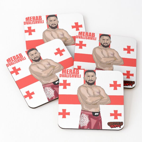 Item preview, Merab Dvalishvili: Georgian Warrior’s Pride designed and sold by GrizzlyCollective.