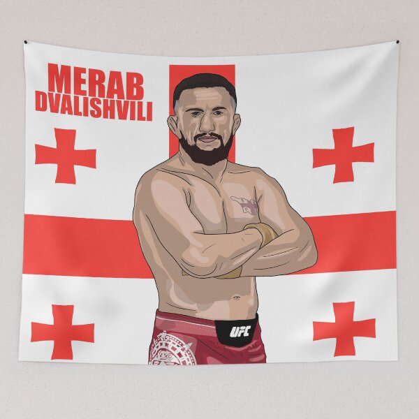 Item preview, Merab Dvalishvili: Georgian Warrior’s Pride designed and sold by GrizzlyCollective.