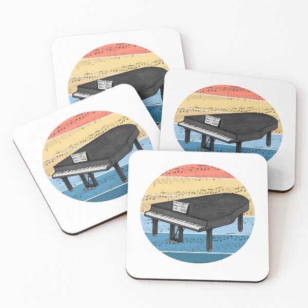 Item preview, Grand Piano Music Notation Pianist Musician Music Teacher designed and sold by doodlerob.