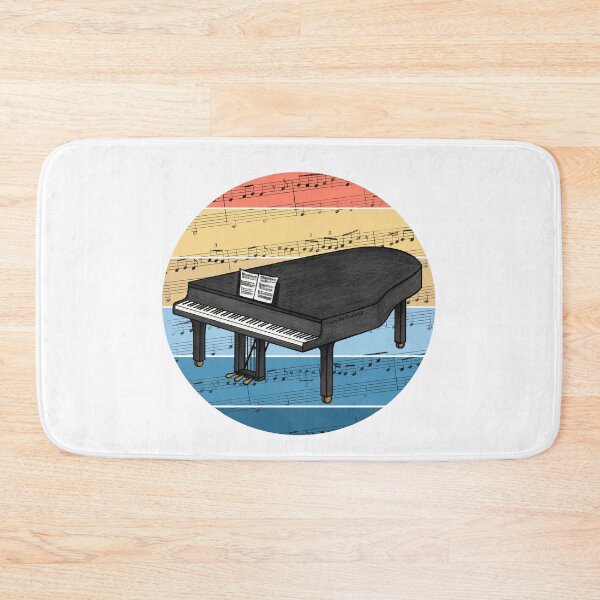 Item preview, Grand Piano Music Notation Pianist Musician Music Teacher designed and sold by doodlerob.