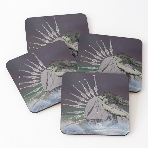 Item preview, Betrayal Endings Tarot Ocean Swords Pain Surreal designed and sold by SoulscapeStudio.