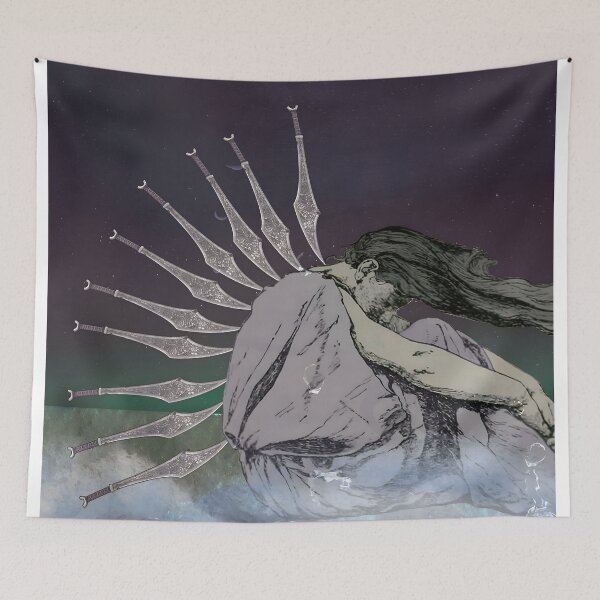 Item preview, Betrayal Endings Tarot Ocean Swords Pain Surreal designed and sold by SoulscapeStudio.