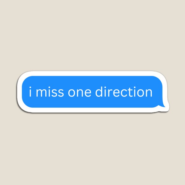 Item preview, i miss one direction designed and sold by kamaco190.