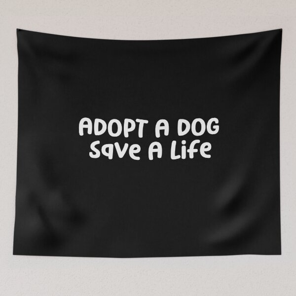 Item preview, Adopt A Dog T Shirt designed and sold by PetSafari.