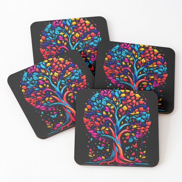 Item preview, A TREE OF LIFE / Gift items and personal use / Tree Of Life, Nature, Leaves, Spiritual, Celtic, Colorful, Mystic, Magic, Art designed and sold by LumDesignArt.