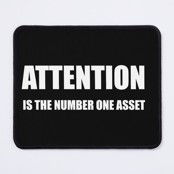 Item preview, Attention Is The Number One Asset - Gary Vee Quote designed and sold by TMBTM.