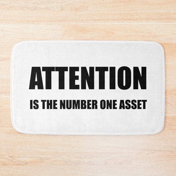 Item preview, Attention Is The Number One Asset - Gary Vee Quote designed and sold by TMBTM.