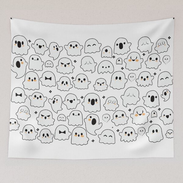 Item preview, Cute Ghosts Pattern designed and sold by I3ackSmall.