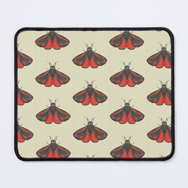 Item preview, Cinnabar Moth  designed and sold by Sarah Crosby.