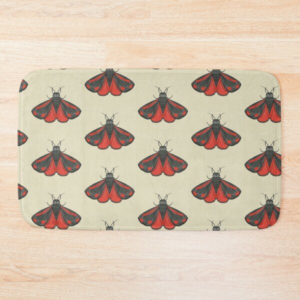 Item preview, Cinnabar Moth  designed and sold by Sarah Crosby.