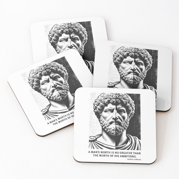 Item preview, Duality of Marcus Aurelius Stoic Philosophy in Contrast designed and sold by Printend _.