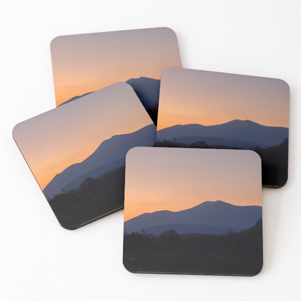 Item preview, Skiddaw Silhouette at Dusk designed and sold by derekbeattie.